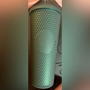 Starbucks Forest Green Textured Tumbler